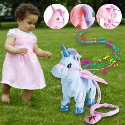 Chodzący i Śpiewający Pluszowy Jednorożec | ROXY