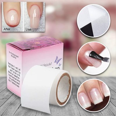 Jedwabna owijka do naprawy paznokci z włókna szklanego | EZNAIL