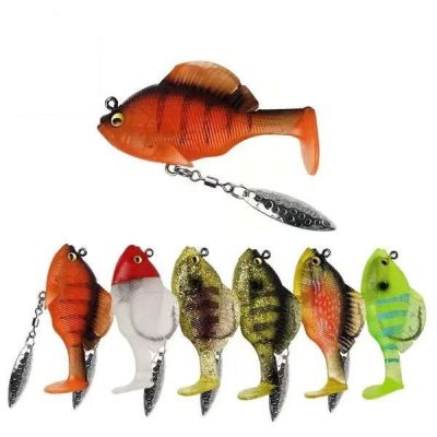 Zestaw wstępnie uzbrojonych przynęt swimbait – 10 g, ukryty hak, 6 sztuk | FISOLOVKA
